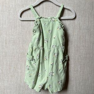 Cat and jack baby girl shorts romper size 12m